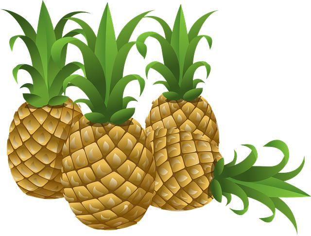 Ananas jako zdroj vitamínu C pro podporu imunitního systému v chladném období