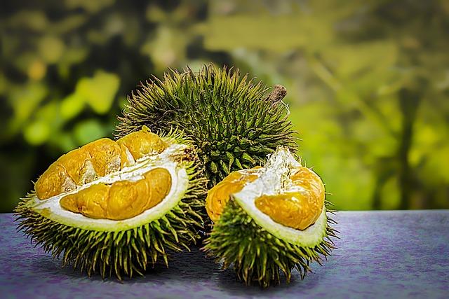 Co se skrývá uvnitř durianu?