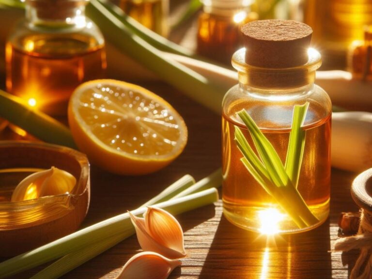 Lemongrass masážní olej: Luxusní péče o tělo s lemongrassovým masážním olejem!